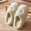 Cotton Slippers 2025 Winter New Velvet Warm Non-slip Household Home Thick Bottom Outer Wear Couple Cotton Mop