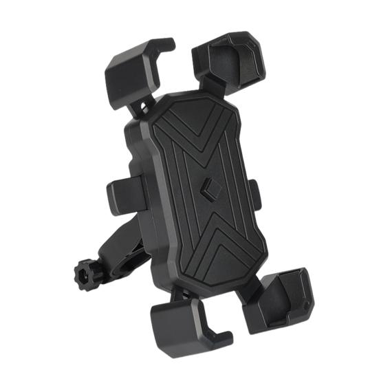 Держатель для телефона на велосипеде Противоударный фиксатор с нескользящим зажимом с четырьмя когтями Крепление для мобильного телефона на электрическом велосипеде Навигационный кронштейн