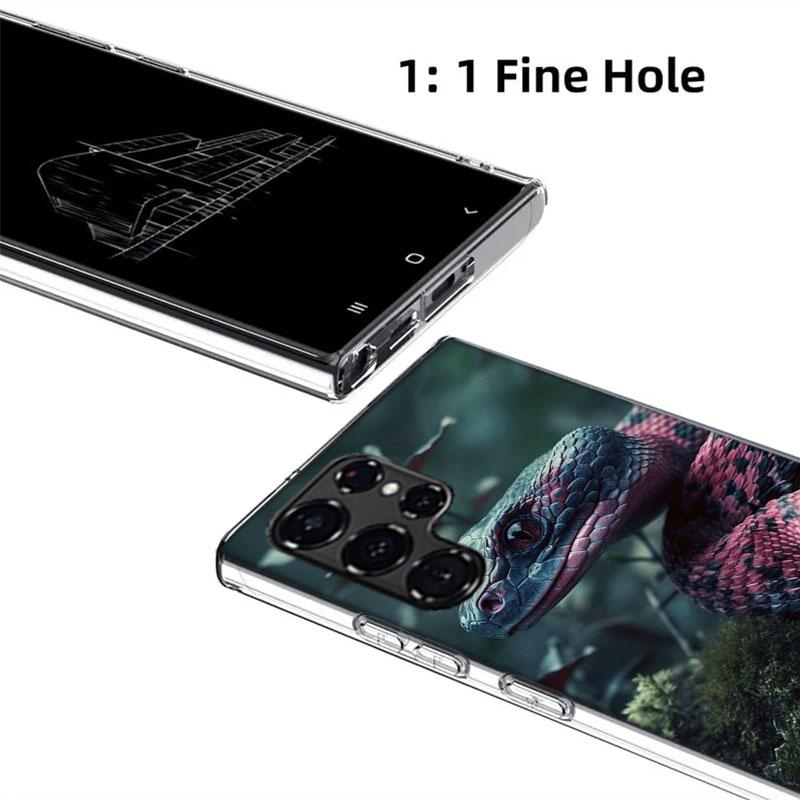 Чехлы для телефона 'Лесные гадюки и питоны' для Samsung Galaxy S26 Ultra S25 Edge S24 S23 FE S21 Plus S20 S22 S10 Чехол TPU Capa