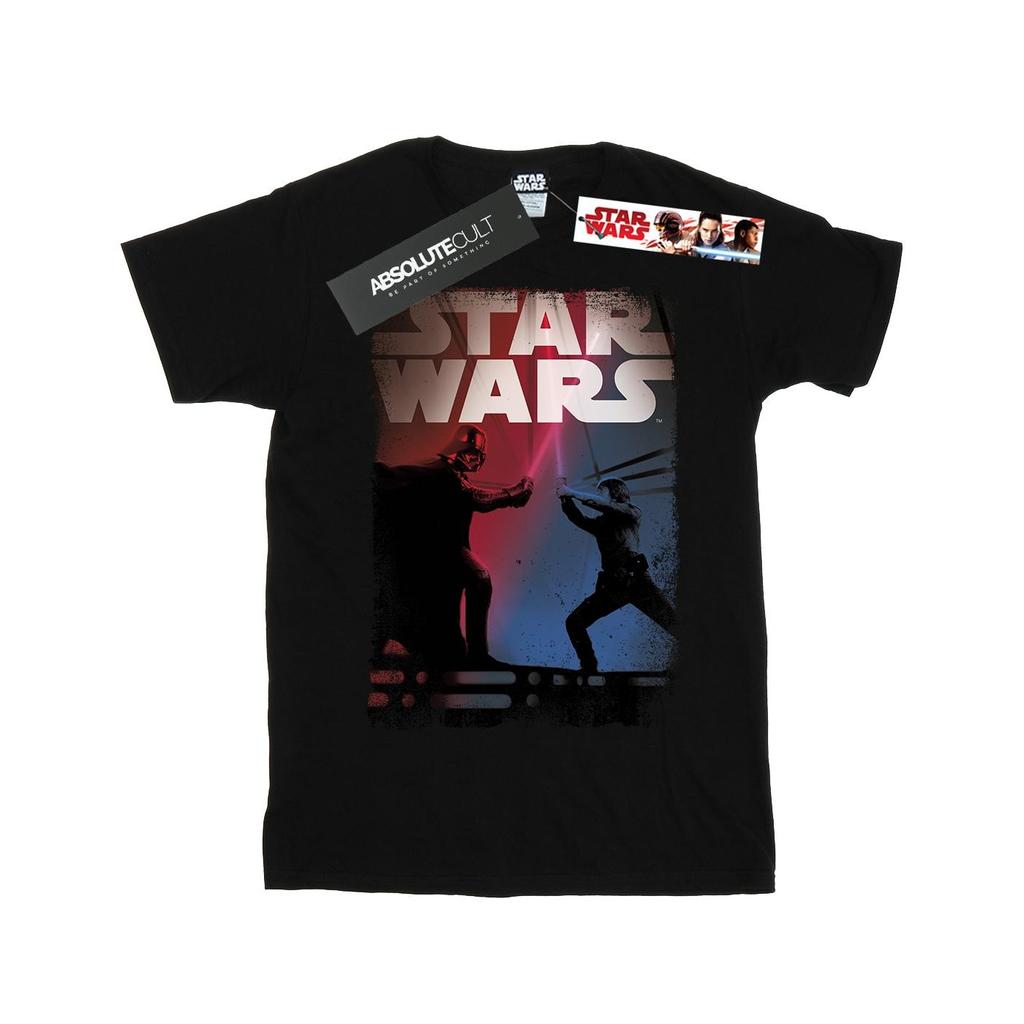 STAR WARS Mens Fight Scene T-Shirt