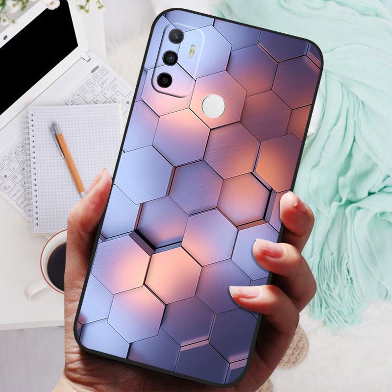 Чехол для OPPO A32 A53 A53S 2020, Чехол для телефона OPPO A15 A15S A35, Силиконовый мягкий задний чехол со львом и волком, Защитный чехол A53 2022