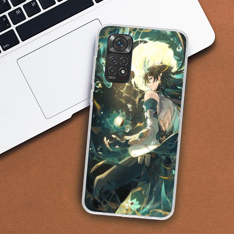 Чехол для телефона Honkai Star Rail Dan Heng для Xiaomi Redmi Note 13 12 12S 11 11S 10 10S 9 9S 11T 11E Pro Plus 8 8T 7 + чехол