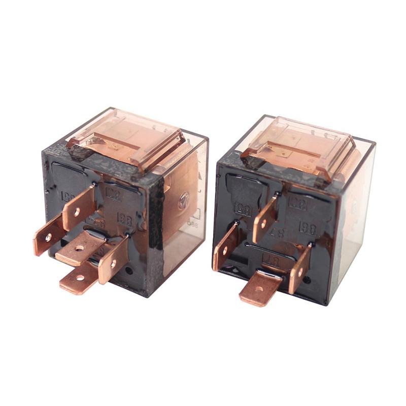 Automotive Relay 12V 80A 4Pin 5Pin Spdt High Capacity Switching Car Control Device Car Relays