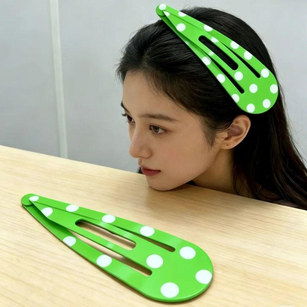 Polka Dot Backpack Decoration Hairpin 20cm Funny Hair Grip Trendy Curtain Clip  Children's Toys