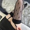 Женские Прозрачные Сетчатые Чулки-Сетка До Бедра Колготки Подвязки Колготки с Подвязками