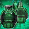 Толстовки с принтом самураев 3D для мужчин Armor Knights Graphic Hooded Hoody Kid Fashion Cool Sweatshirts Winter Harajuku Top Pullover