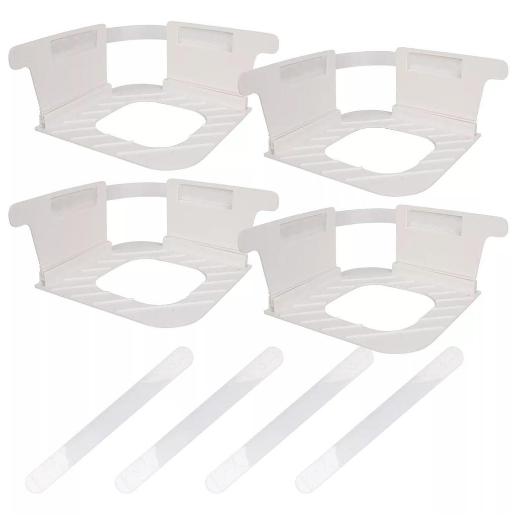 4x держатель для матраса для простыней с фиксирующими полосками, прочные крепления для простыней