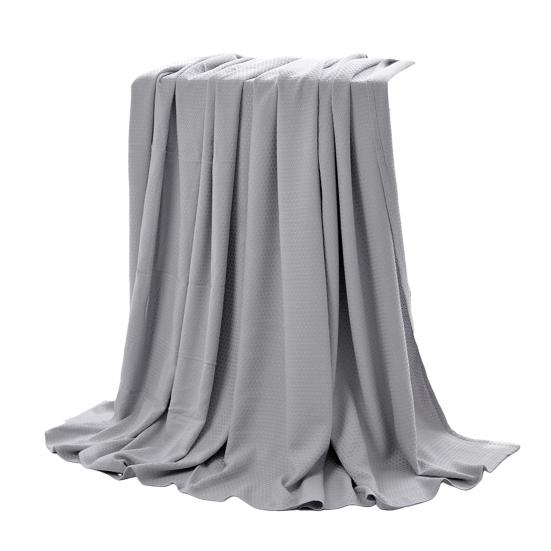 Летнее ледяное одеяло из мягкого натурального бамбукового волокна, дышащее, поглощающее тепло, регулирующее температуру тела, моющееся, охлаждающее для дома