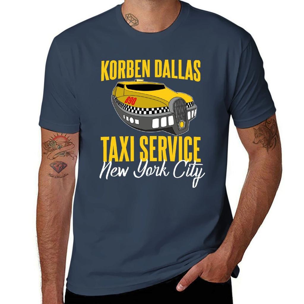 Korben Dallas Taxi Service TShirt quick drying korean fashion Unisex graphic t shirts
