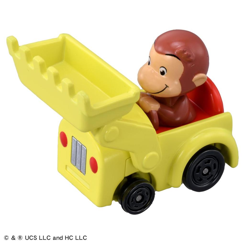 Takara Tomy Tomica Dream Tomica Мини-машинка Curious George Возраст № 162 3+