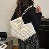 Fashion Light Luxury Tote Bag New Style Letter Printed Shoulder Bag Large Capacity Versatile Storage Bag Simple Classic Handbags