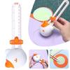 Cute Kitty 360° Rotary Circle Cutter Paper Card Photo Round Cutting Tool  Laminate