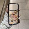 Чехол для iPhone 'Бургерный тост' для 17 Promax/17/17 Pro/17 Air/16 с черной рамкой, акриловый