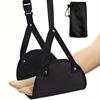 1pc Travel Accessories Portable Simple Travel Airplane Footrest Adjustable Travel Harness Lightweight Hammock Footrest