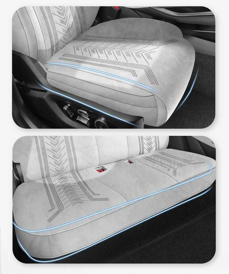 Универсальные всесезонные чехлы на сиденья автомобиля BYD Yuan UP - Дышащие и специально разработанные, полное покрытие