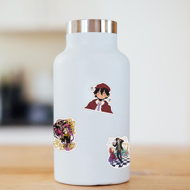100Pcs Bungo Stray Dogs Stickers Anime Sticker Pvc Graffiti Decals Suitcase