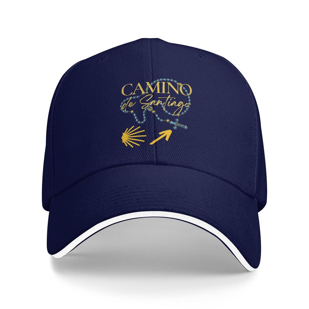 Summer Casual Baseball Cap Camino De Santiago Outdoor Gym Trucker Hat For Unisex Unisex Sunscreen Streetwear Snapback Cap