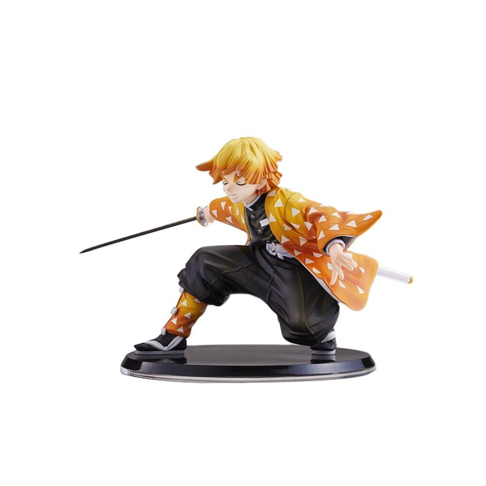 Quality Demon Slayer Kimetsu No Yaiba Anime Model Agatsuma Zenitsu Artfx J Action Figure 21cm Statue Collectible Toy