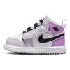 Детские кроссовки Air Jordan 1 Mid ALT TD Barely Grape Purple Black White AR6352-501