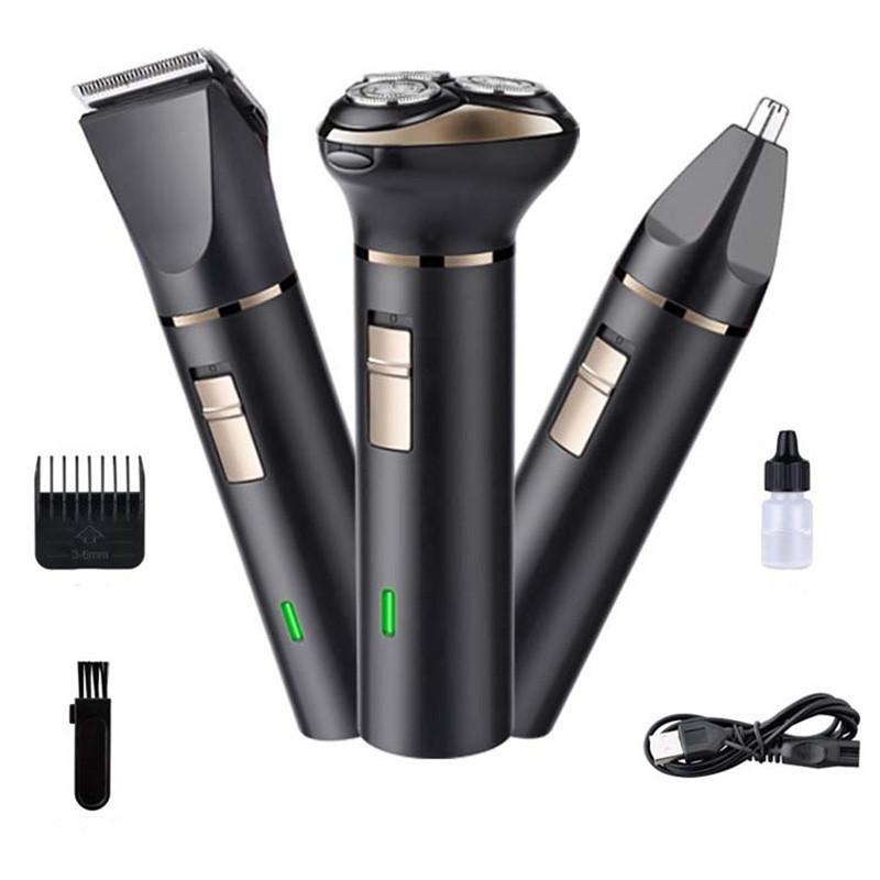 Бритва Три Электрических в Одном Зарядка от USB Водная Мойка Стиль Лезвия Портативная
