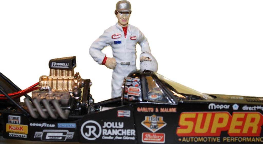 Atlantis Model Don Garlits Swamp Rat XXX Rear Engine Dragster Plastic Model ATLAMCH7152 1/25