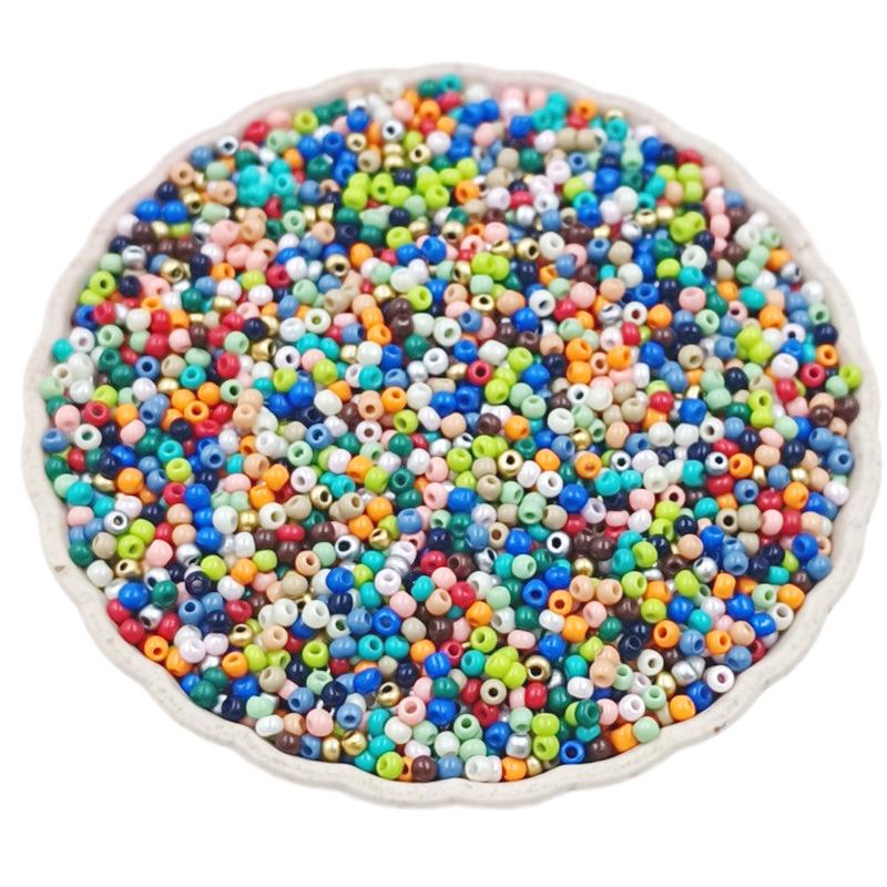 Exquisit 1000pcs/Lot DIY Spacer Beads Bracelet Necklace Accessories Mini For Jewelry Making Seed Beads Czech Glass Findings 2mm Manual Accessories