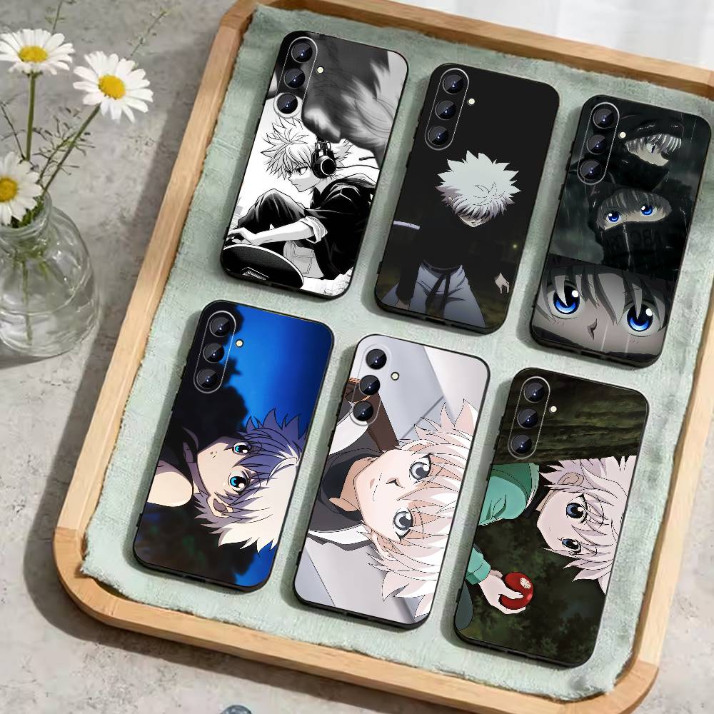 Чехол для телефона G-Killua Zoldyck K-Hunter X Hunter Для Samsung Galaxy A73,A72,A71,A70,A52,A51 Другие Мягкий Черный Чехол