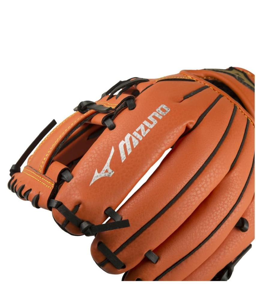 Mizuno Бейсбольная перчатка для софтбола WILD KIDS 5S Леворукая Черная