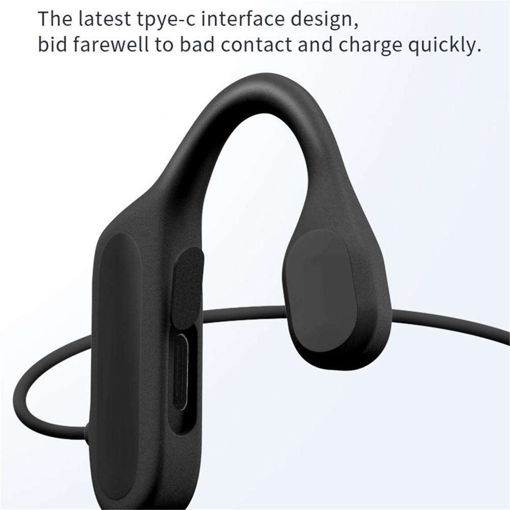 Беспроводная гарнитура Bluetooth 5.2 с возможностью произвольного изгиба на 360° и шумоподавлением, водонепроницаемые наушники для смартфона