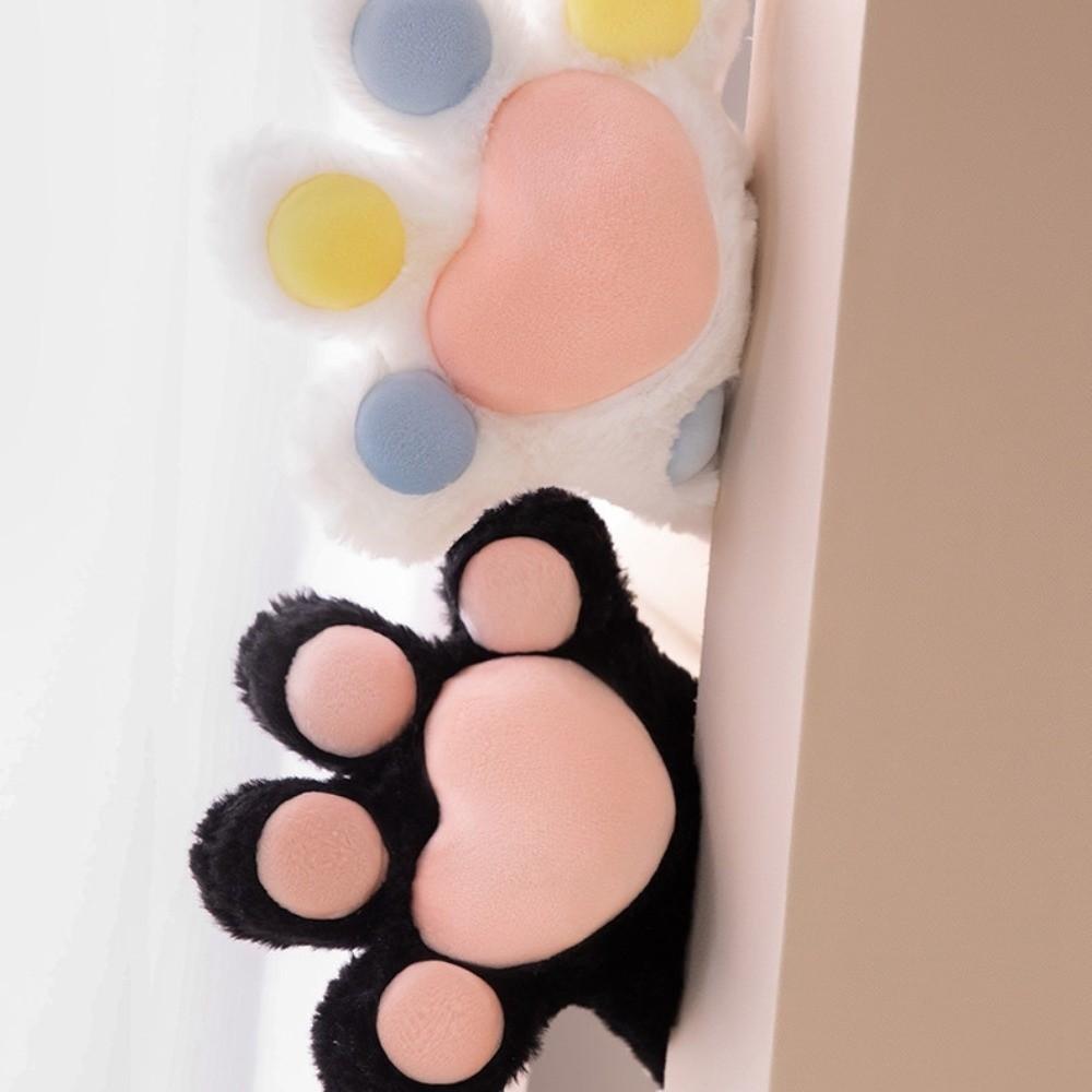 Утолщенные плюшевые перчатки-лапки кошки Мультяшные варежки-коготки кошки Милые перчатки для косплей-костюма Подарки