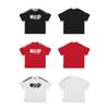 Wassup Heods Trendy Brand Webbing Short-Sleeve T-Shirt for Men, Summer Loose American-Style Phantom Letter T-Shirt Top