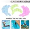 Silicone Hand Puff Swimming Equipment Swimming Gloves Flipping Board Training Gloves Silicone Palm Trainer Swimming Equipment