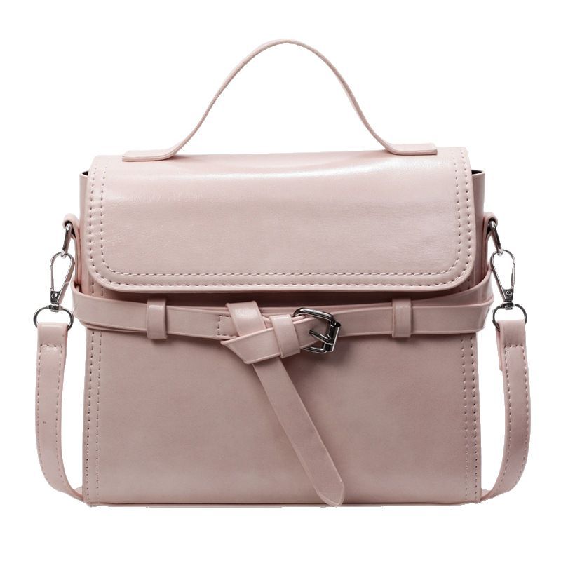 Korean version niche bag women's handbag 2025 new high-end simple small square bag commuter casual shoulder messenger bag