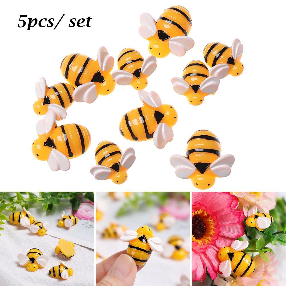 Phone Shell DIY Accessories Children Toys Simulated Animals Artificial Bees Mini Bee Slime Pendants