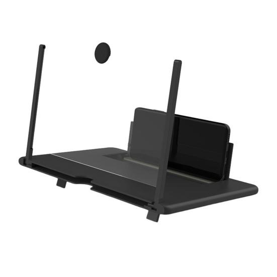 10/12-Inch Screen Magnifier for Cell Phone Foldable Phone Screen Amplifier Adjustable Height Screen Enlarger for All Smartphones