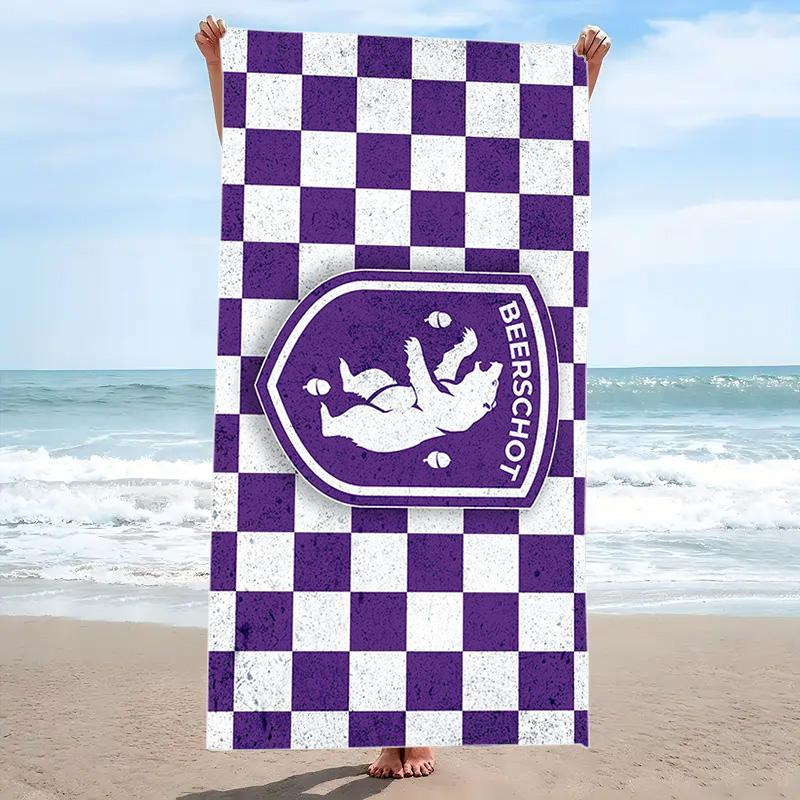 K Beerschot VA Print Beach Towel, Large Soft Quick Dry Towel for Beach Camping Swimming
