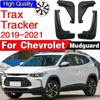 4 шт. автомобильные брызговики для Chevrolet Trax/Tracker брызговики Fender брызговики авто аксессуары