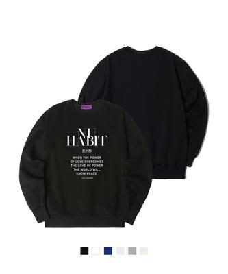 NUHABIT N/H Свитшот оверсайз с подкладкой из флиса и логотипом Vogue (Som4-4Nh1251)