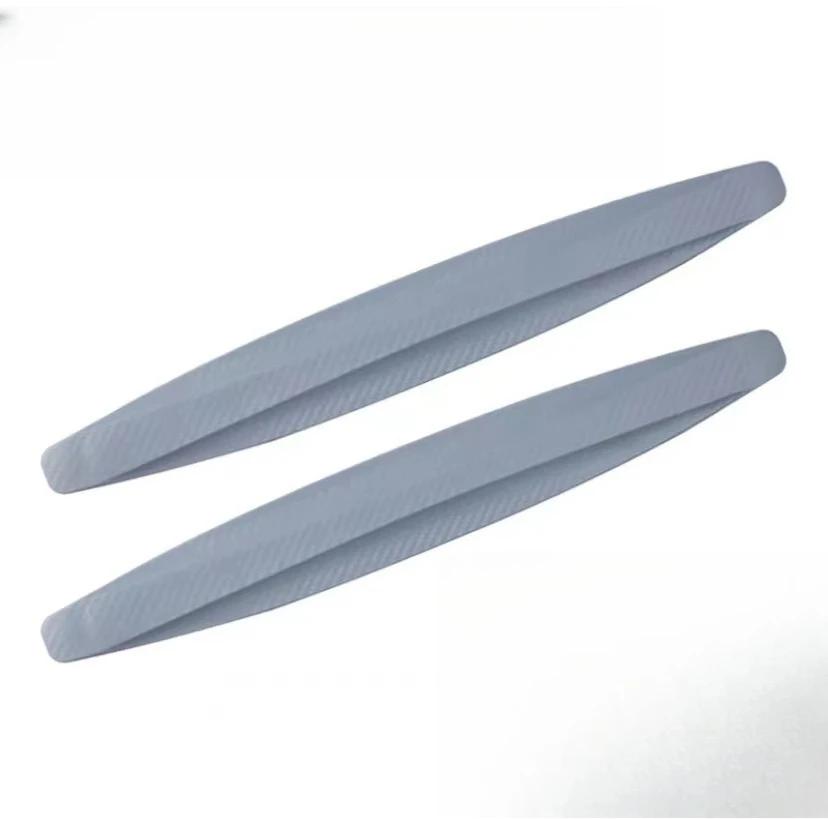 Popu 2 Piece Universal Car Bumper Protector Guard Anti-collision Front Rear Corner Decoration Strip Accessories