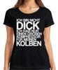 KFZ Schrauber Spruch Ich bin nicht dick Kompressor Kolben Tuning Damen T-Shirt