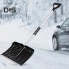 Лопата для снега Съемный инструмент для уборки снега с двухсекционной ручкой Большая вместимость Простая сборка лопаты для снега для подъездной дороги Сад Кемпинг
