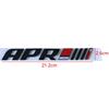 txbng3 3d ABS Logo APR Emblem Letters Car Trunk Badge Decal APR Sticker Accessories
