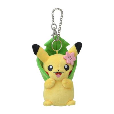 Оригинальный талисман Pokémon Center "Дар леса" Пикачу 15 x 9,5 x 8 см (В x Ш x Г)