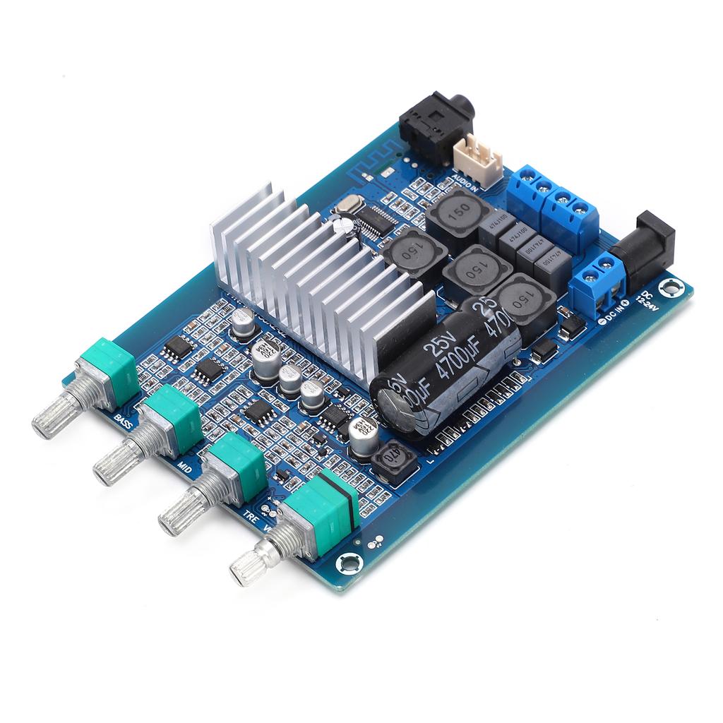 TPA3116 D2 5.0 Bluetooth Amplifier Board HighPower 2.0 Digital Household Power Amplifier Board DC 1224V