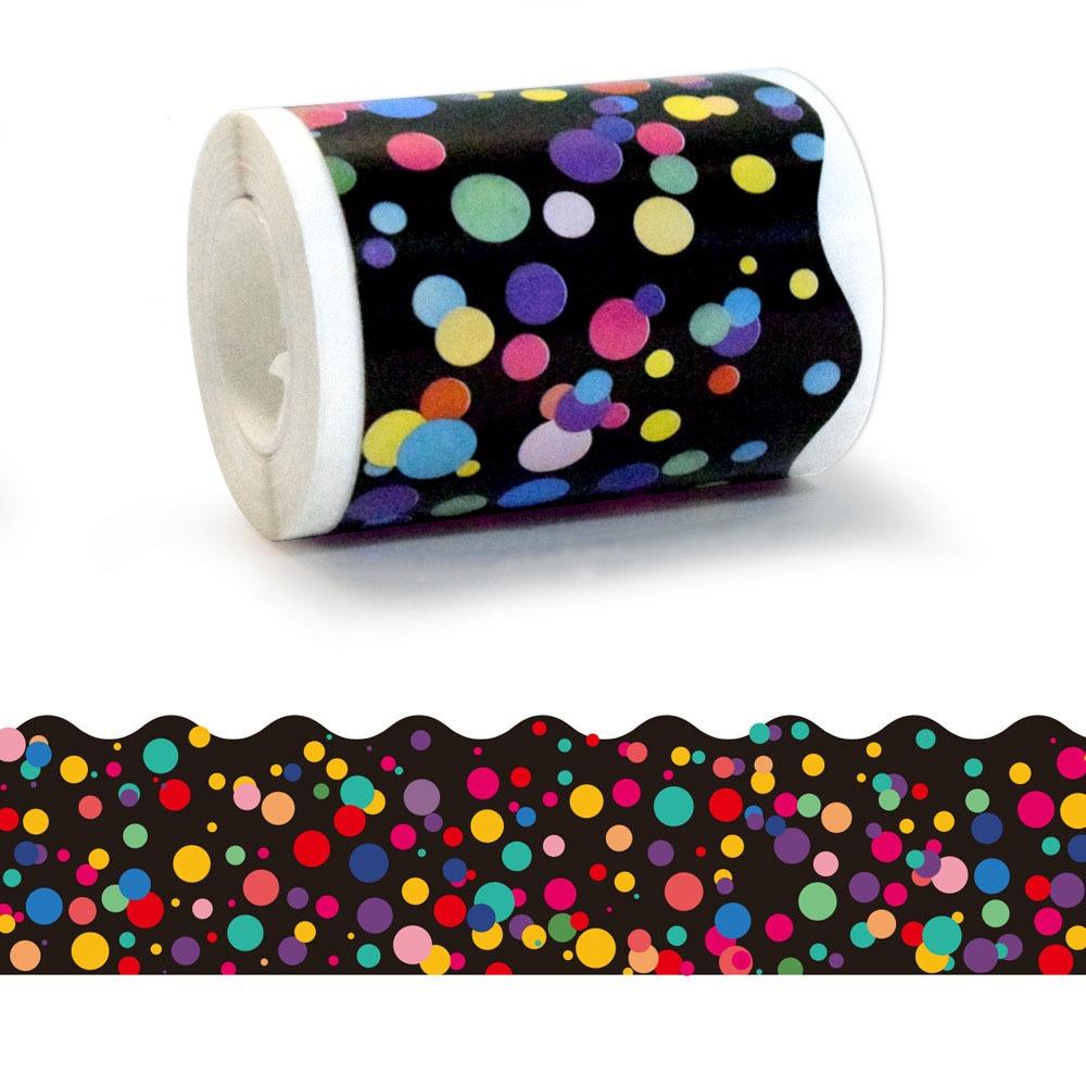 Wavy Edge Chalkboard Board Border Self Adhesive Border Classroom Decors Handmade Crafts