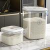 Rice Bucket Household Food-grade Rice Jar Vacuum Rice Storage Tank Kitchen Coarse Grain Flour BucketNano Collection Box, Sealed Bucket