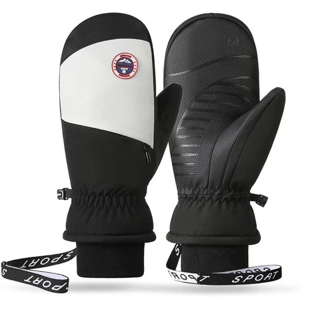 Touch Screen Cycling Gloves Non-slip Snowboard Gloves Fashion Winter Skiing Gloves  for Men Women