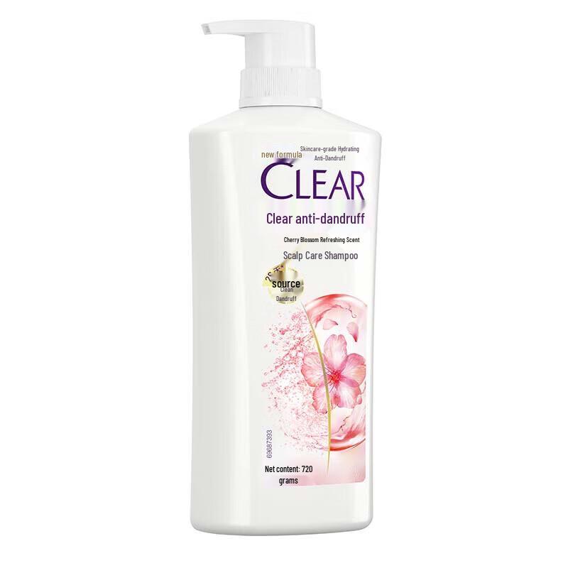 Clear Scalp Anti-Dandruff Cherry Blossom Shampoo