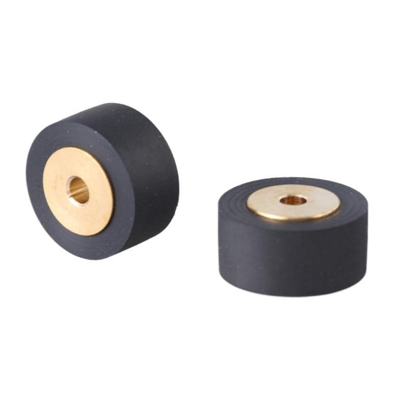 Резиновый прижимной ролик для шкива ремня магнитофона 13,5x7x6,5/13,5x8x6,5 для рекордеров обеспечивает стабильный звук и долговечность