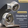 USB-Powered Silent Desktop Circulating Fan for Office & Dorm